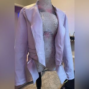 Azalea wang lavender motor jacket